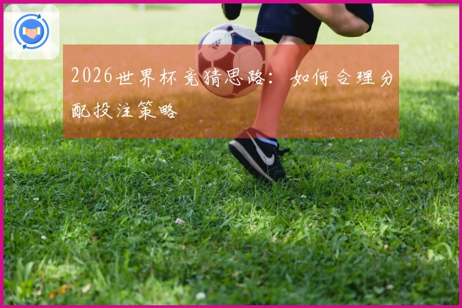 2026世界杯竞猜思路：如何合理分配投注策略