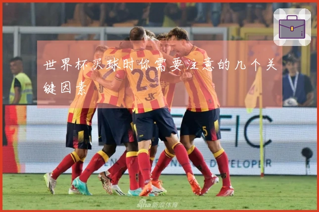 世界杯买球时你需要注意的几个关键因素